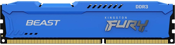 Оперативна пам'ять Kingston Fury DDR3-1600 8192 MB PC3-12800 Beast Blue (KF316C10B/8) - зображення 1