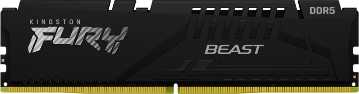 Оперативна пам'ять Kingston Fury DDR5-4800 8192MB PC5-38400 Beast Black (KF548C38BB-8) - зображення 1