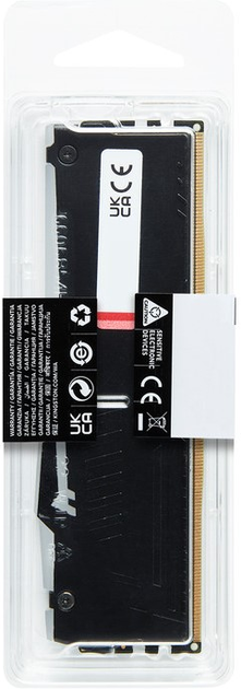 Pamięć Kingston FURY DDR5-6000 8192MB PC5-44800 Beast RGB Black (KF560C40BBA-8) - obraz 6