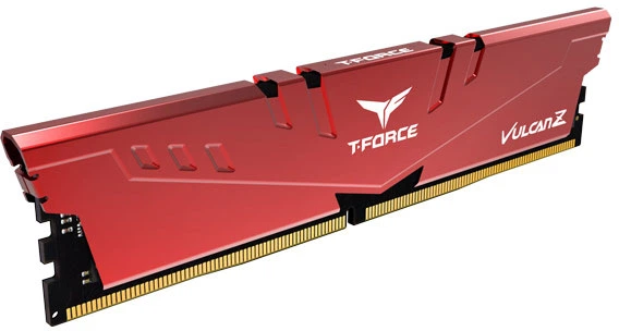 Pamięć Team Group T-Force Vulcan Z DDR4-3200 16384MB PC-25600 (Kit of 2x8192) Red (TLZRD416G3200HC16CDC01) - obraz 3