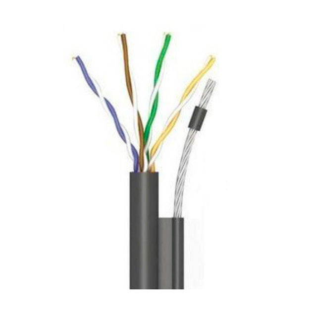 Кабель (UTP медь уличный с тросом) OK-Net 4*2*0,51 КППт-ВП (100) трос 7 ...