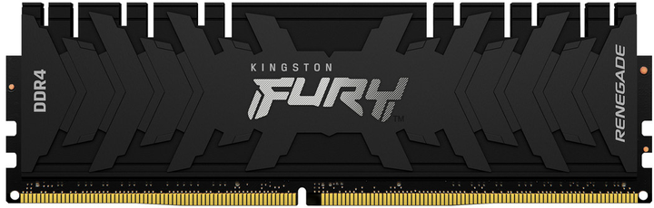 Оперативная память Kingston Fury DDR4-4000 8192MB PC4-32000 Renegade Black (KF440C19RB/8) - изображение 1