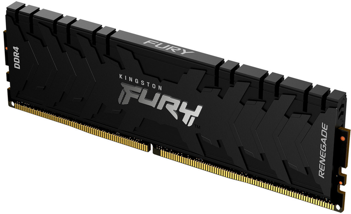 Оперативная память Kingston Fury DDR4-4000 8192MB PC4-32000 Renegade Black (KF440C19RB/8) - изображение 2