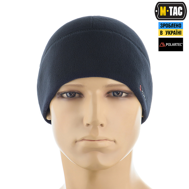 M-Tac шапка Watch Cap фліс Light Polartec Dark Navy Blue S - зображення 2