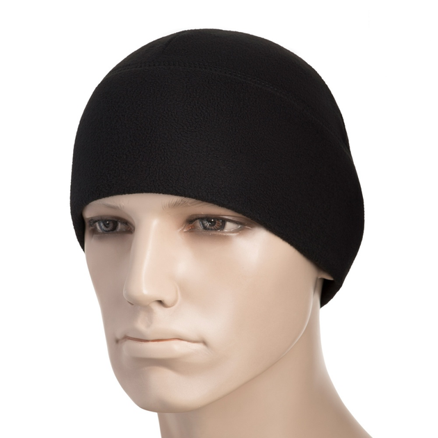 M-Tac шапка Watch Cap фліс (260г/м2) Black M - зображення 1