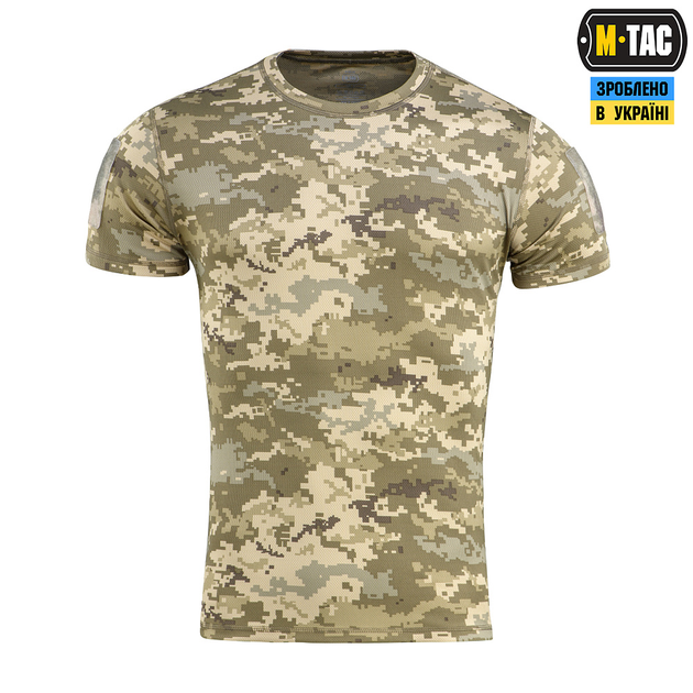 M-Tac футболка потоотводящая тактическая Summer Піксель L - изображение 2
