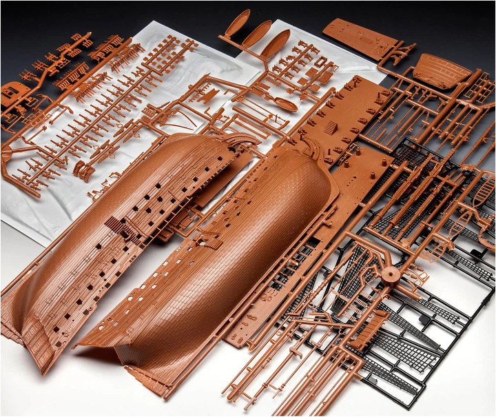 Сборная модель-копия Revell Корабль Его Величества Победа уровень 4 масштаб 1:225 (RVL-05408) - изображение 4