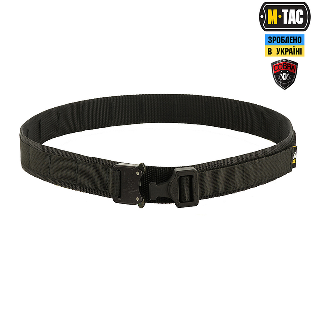 M-Tac ремінь Cobra Buckle Tactical Belt Gen.II Black XS/S - зображення 2