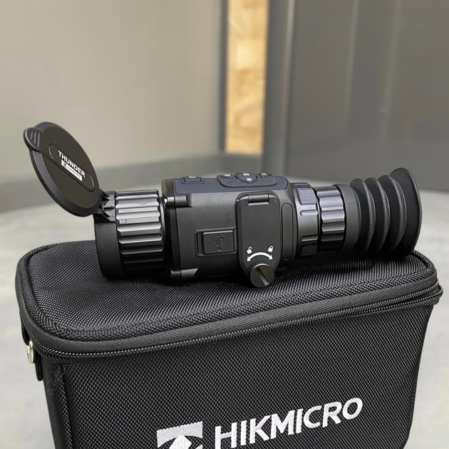 Тепловізійний приціл HikMicro Thunder TH35, 1235 м, 35 мм, Wi-Fi, запис відео, стадіометричний далекомір (243421) - зображення 1