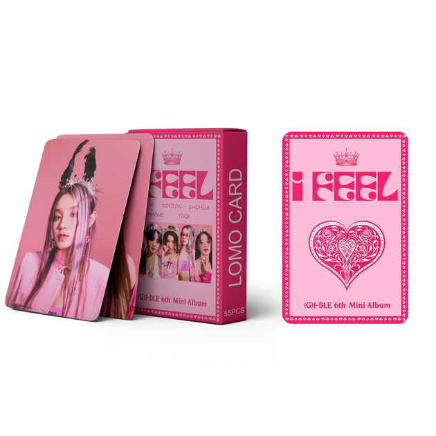 Фотографии K-POP Ломо Карты Lomo Card (G)I-DLE-01 I Feel Джи-Айдл 55 ...