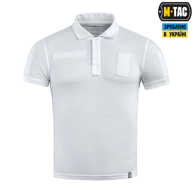 M-Tac поло тактическое 65/35 White 2XL - изображение 2