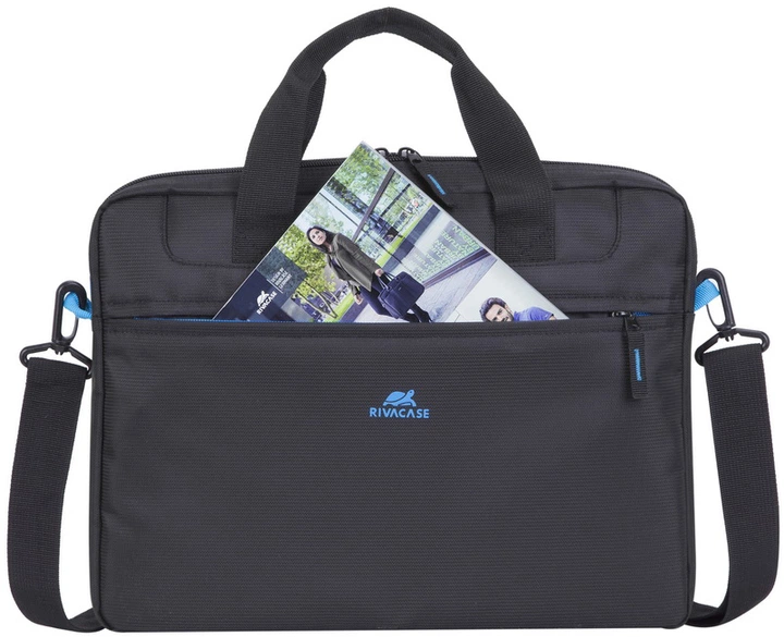 Torba do laptopa RivaCase 8027 Black 14" (RC8027_BK) - obraz 4