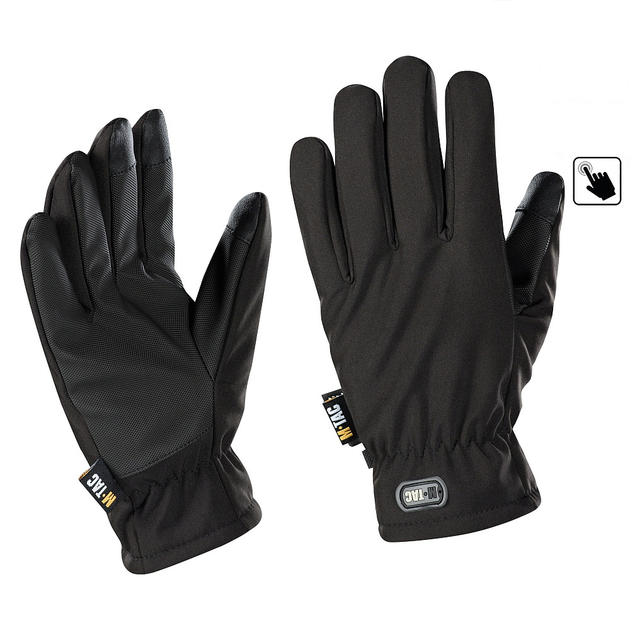 M-Tac перчатки Soft Shell Thinsulate Black M - изображение 1