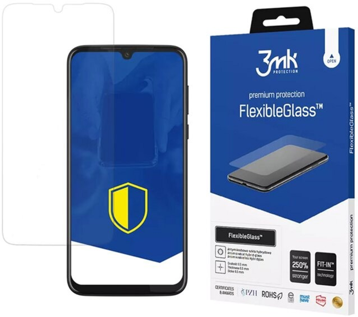 Загартоване скло 3MK FlexibleGlass для Motorola Moto G8 Plus (5903108221269) - зображення 1