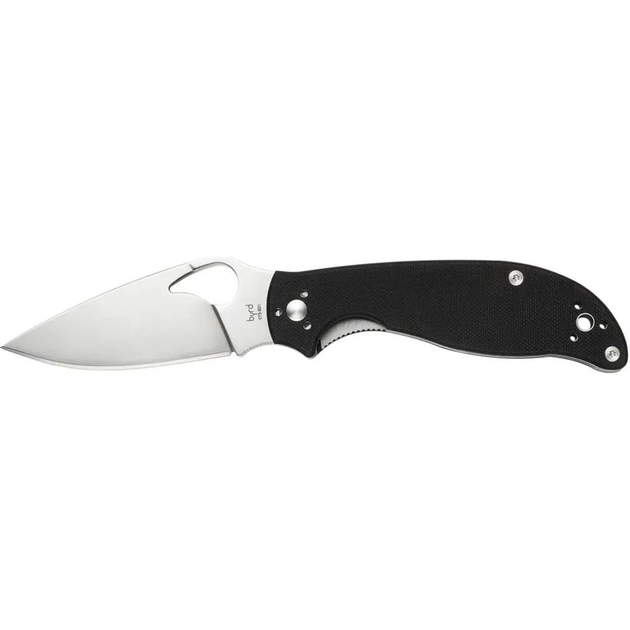 Ніж складальний Spyderco Byrd Byrd Raven 2 G-10 тип замка Liner Lock BY08GP2 - зображення 2