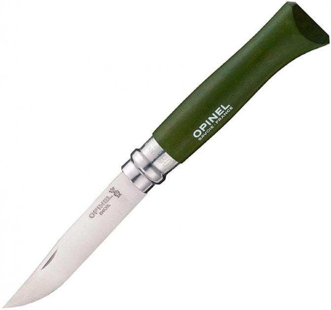 Туристичний ніж в блістері 85мм, граб Opinel Colorama 08 Blister 001980 - зображення 1