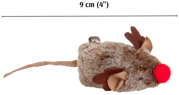 Zabawka dla kota Dingo Rudolf z kocimiętką 9 cm (5904760213357) - obraz 2