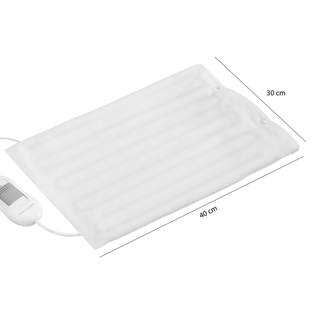 Электрогрелка Profi Care PC-HK 3059 для спины и шеи 3 уровня нагрева 100 Вт White (PC-HK 3059) - изображение 2
