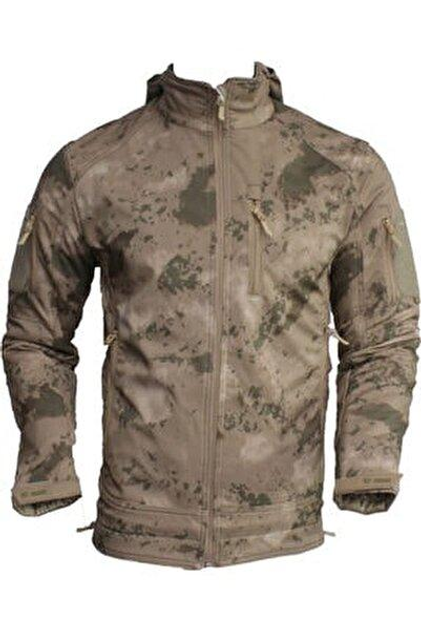 Куртка мужская тактическая Мультикам Combat Турция Софтшел Soft-Shell ВСУ (ЗСУ) 8636 L койот 4422995 - изображение 1