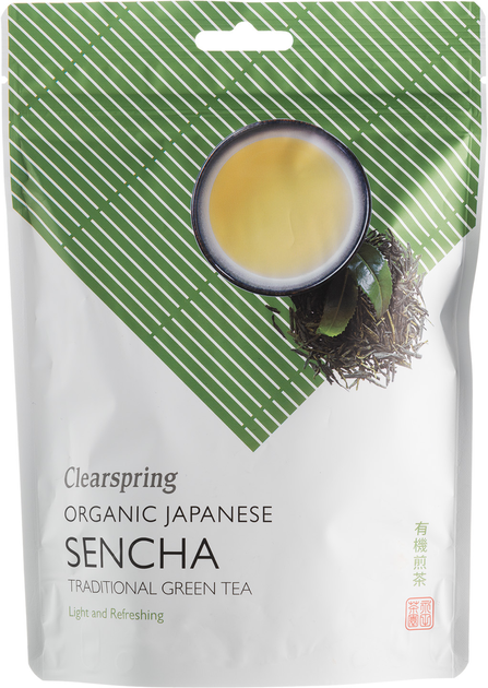 Акція на Чай зелений Clearspring Sencha Organic 90 г від Rozetka