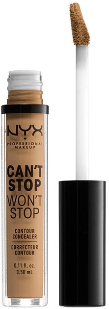 Консилер для обличчя NYX Professional Makeup Cant Stop Won't Stop Contour Concealer Golden (3.3 мл) (816774-737140-2) - Фото 1 Консилер для обличчя NYX Professional Makeup Cant Stop Won't Stop Contour Concealer Golden (3.3 мл) (816774-737140-2) - зображення 1