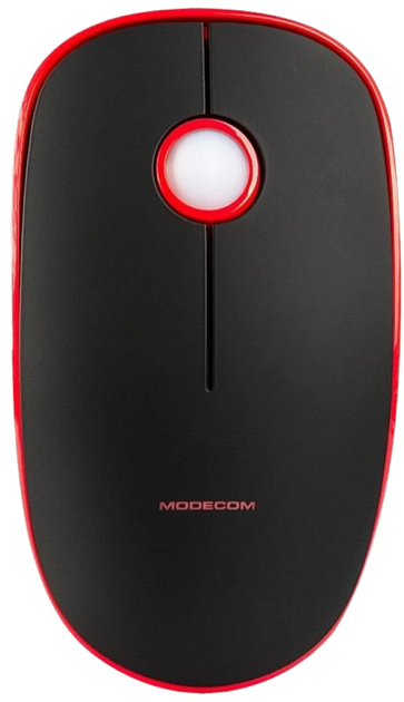 Миша Modecom MC-WRM113 Wireless Black/Red (M-MC-WRM113-150) - зображення 1