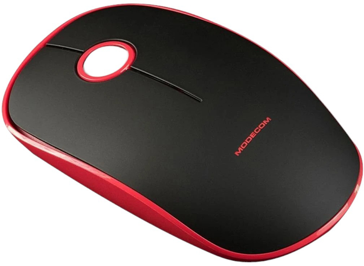 Mysz Modecom MC-WRM113 Wireless Black/Red (M-MC-WRM113-150) - obraz 3