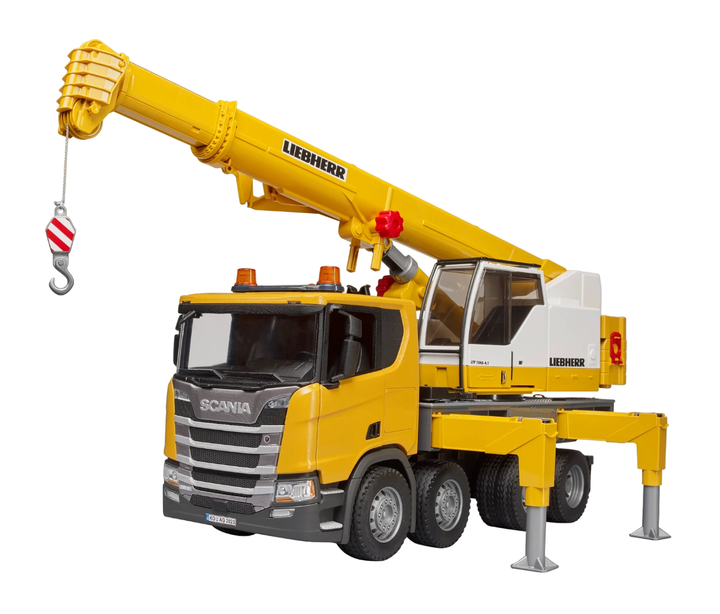 Ciężarówka z żurawiem Bruder Scania Super 560R 03571  (4001702035716) - obraz 4