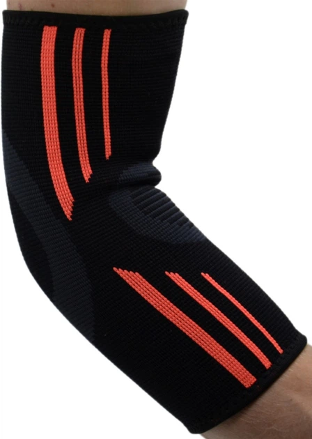 Налокотник Power System PS-6020 M Black-Orange 1 шт (PS-6020_M_Black-Orange) - изображение 4