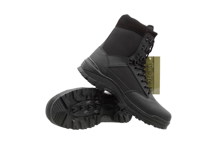 Ботинки Mil-Tec Tactical boots black на молнии Германия 46 - изображение 1