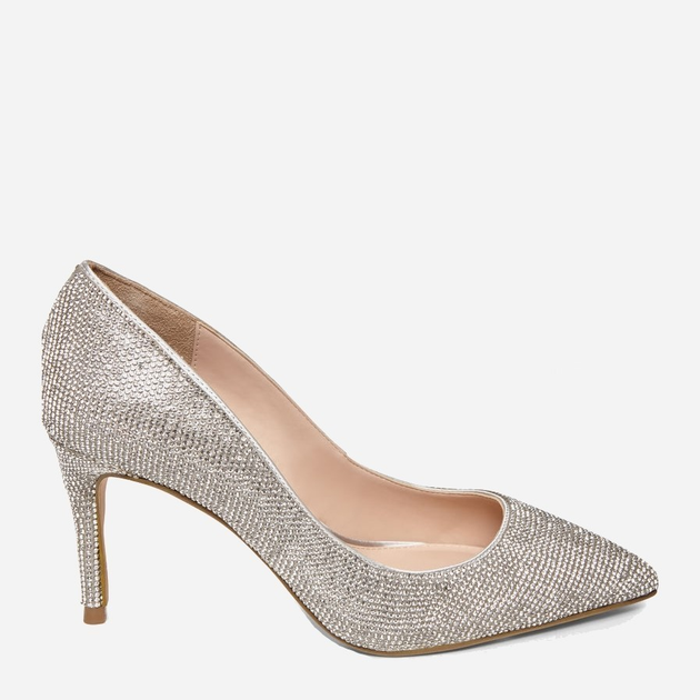 Damskie czółenka Steve Madden Lillie Pump (crystal) SM11000728-968 37 23 cm Srebrne (8719484770744) - obraz 1