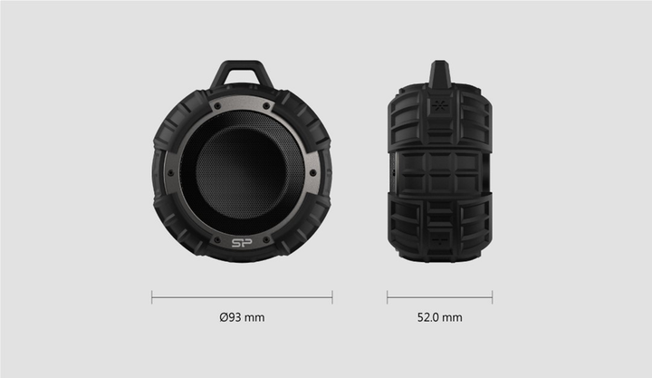 Głośnik przenośny Silicon Power Blast Speaker BS71 Bluetooth v4.2 Czarny (SP05WASYBS71BT0K) - obraz 4