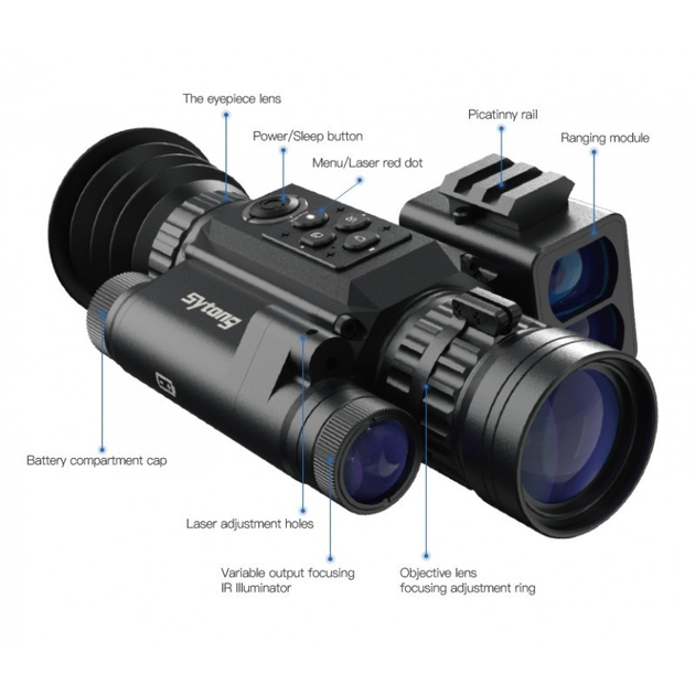 Цифровой прибор ночного видения (день/ночь) Sytong HT-60 LRF (Weaver) - изображение 1