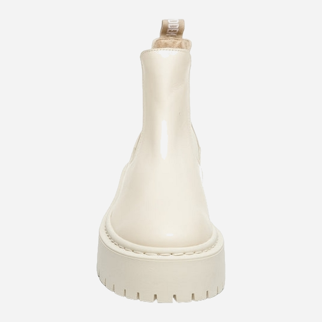 Sztyblety damskie skórzane Steve Madden Veerly Bootie SM11001347-BNB 41 26.2 cm Beżowe (8720236350770) - obraz 3