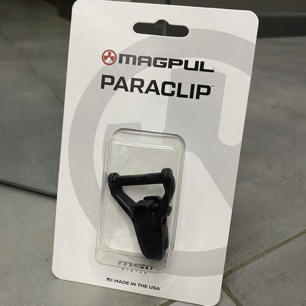 Антабка Magpul Paraclip™ для ремня MS1 или адаптеров (быстросъемная), Черная, крепление для ремня на оружие - изображение 2