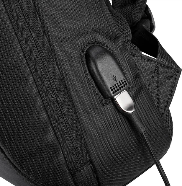 Plecak na laptopa Modecom Active 15.6" Black (PLE-MC-ACTIVE-15) - obraz 8