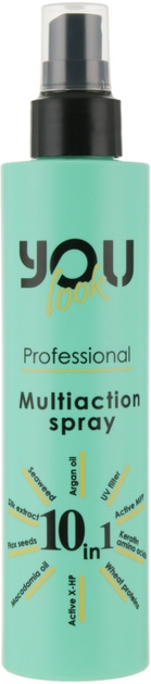 Спрей для волос 10 в1 You Look Multiaction Spray зеленый 200 мл ...