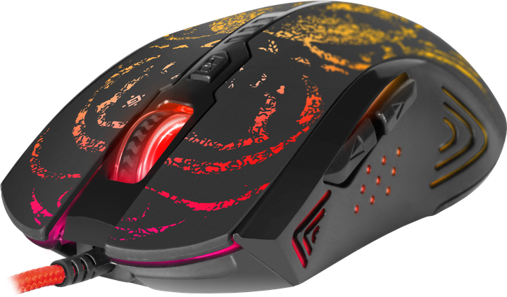Миша Defender Invoker GM-947 USB Black (4714033529471) - зображення 5