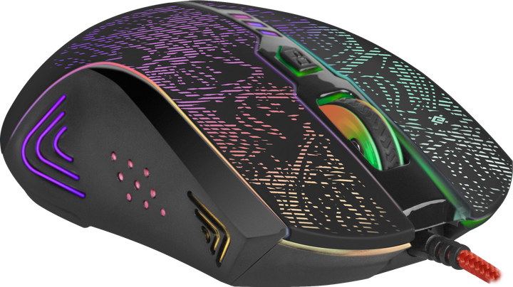 Mysz Defender OverLord GM-890 USB Black (4714033528900) - obraz 7