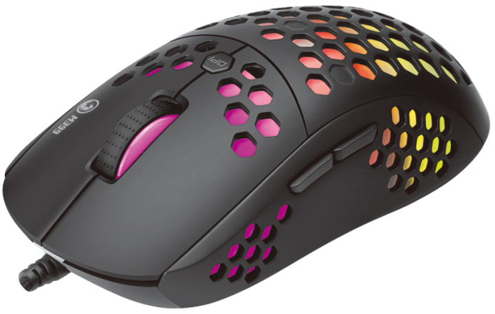 Миша Marvo M399 RGB-LED USB Black (6932391906507) - зображення 4