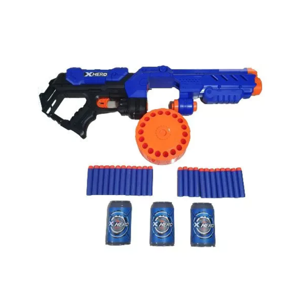 Бластер NERF X Hero Burst Flywheel большой ABS - пластик – игрушки