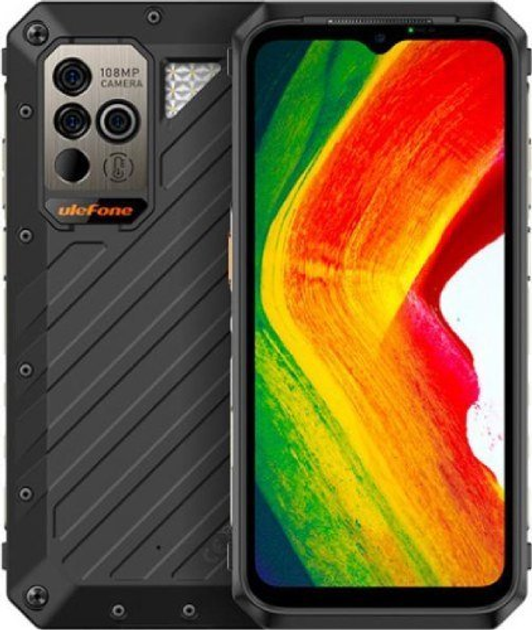 Мобильный телефон Ulefone Power Armor 18 12/256GB Black – фото, отзывы ...