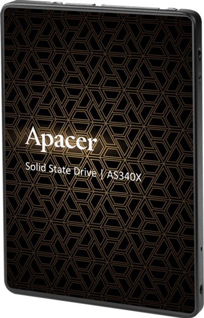 SSD диск Apacer AS340X 960GB 2.5" SATAIII 3D NAND (AP960GAS340XC-1) - зображення 2