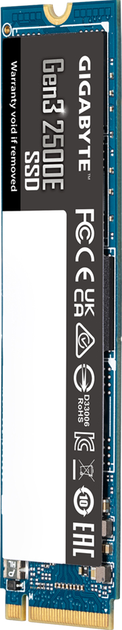 Dysk SSD Gigabyte Gen3 2500E 500GB M.2 NVMe PCIe 3.0 x4 3D NAND (QLC) (G325E500G) - obraz 5