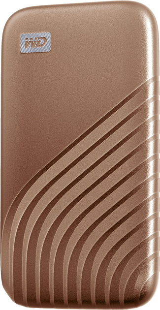 Dysk SSD Western Digital My Passport 2TB USB 3.2 Type-C Złoty (WDBAGF0020BGD-WESN) External - obraz 3