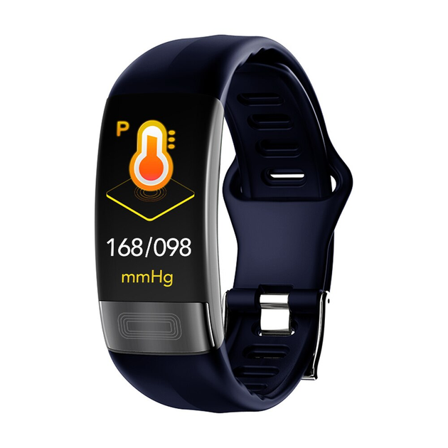 Умный фитнес браслет Jiks Fit lite с тонометром и ЭКГ (Синий) – фото ...
