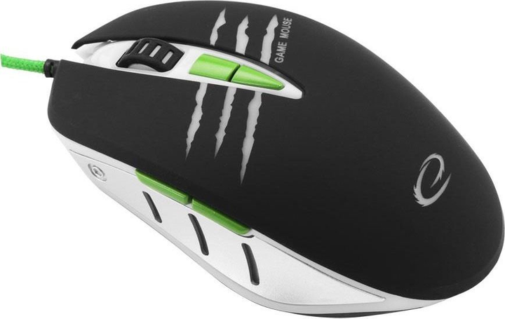 Mysz Esperanza MX301 Rex USB Black/Green (5901299925393) - obraz 2