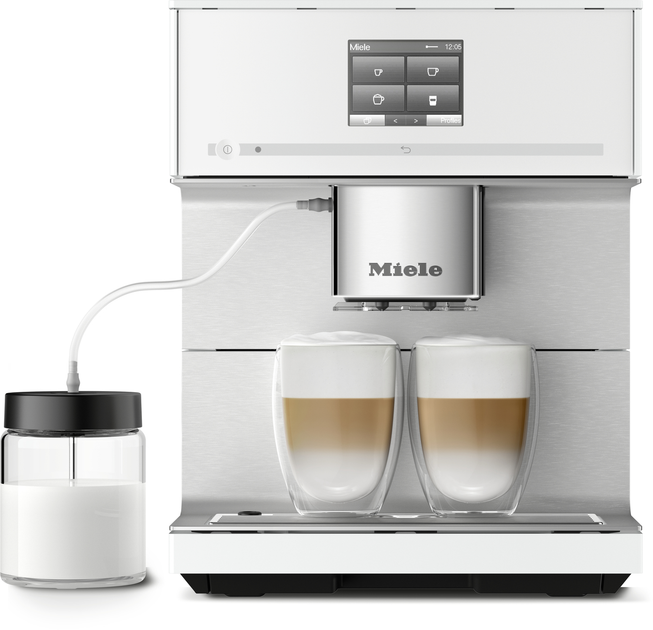 Кавомашина MIELE CM 7350 BRWS Diamond White - зображення 4