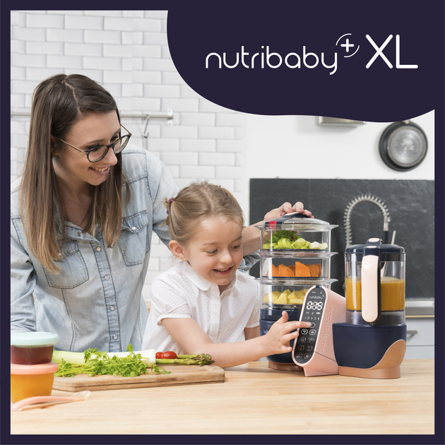 Блендер-пароварка Babymoov Nutribaby + XL (A001127) (3661276161573) - зображення 9
