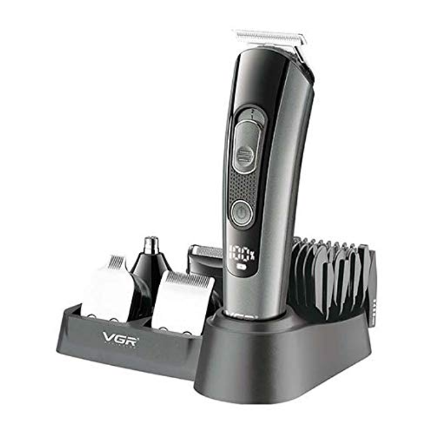 Машинка для стрижки 5 в 1 VGR V-175, чорна - изображение 2